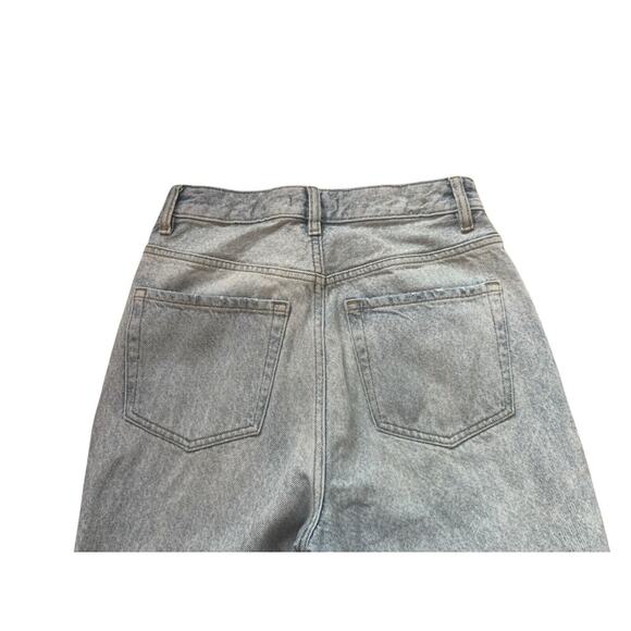 Pac Sun Womens 90s Boyfriend Jeans 26 Light Wash Distressed Denim 100% Cotton - Picture 6 of 6